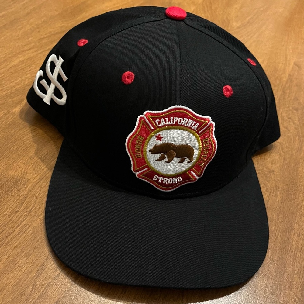 San Jose Giants California fire benefit snapback cap